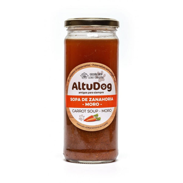 AltuDog Sopa de zanahoria (Moro) natural 450ml |Barf Canarias|