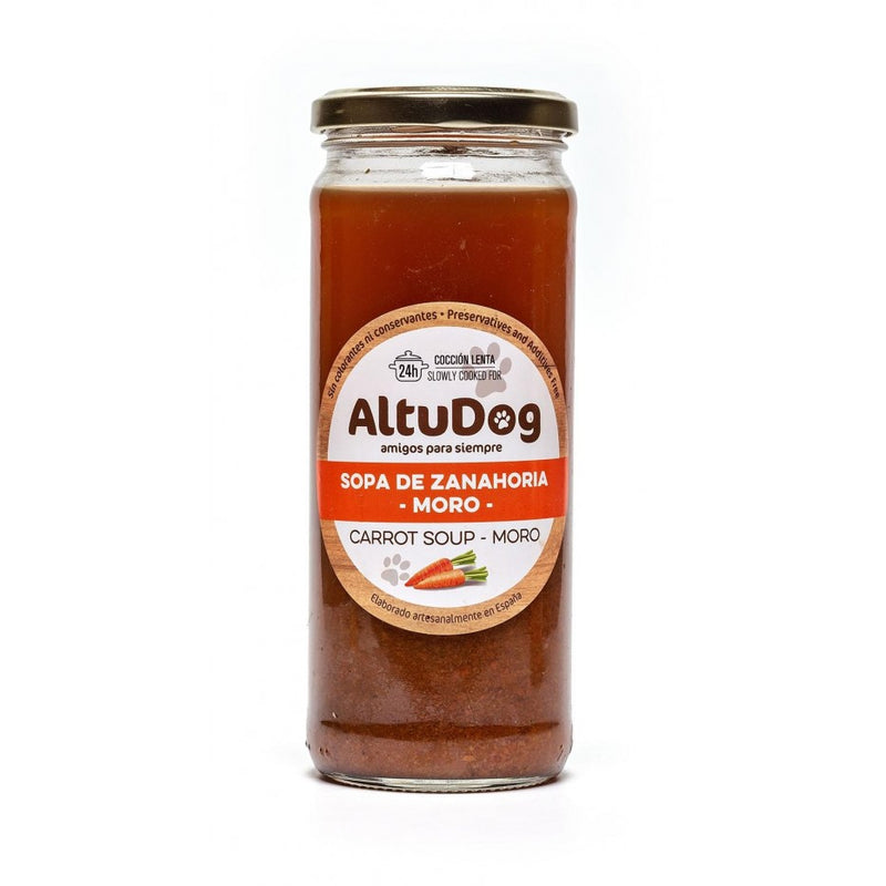 AltuDog Sopa de zanahoria (Moro) natural 450ml |Barf Canarias|