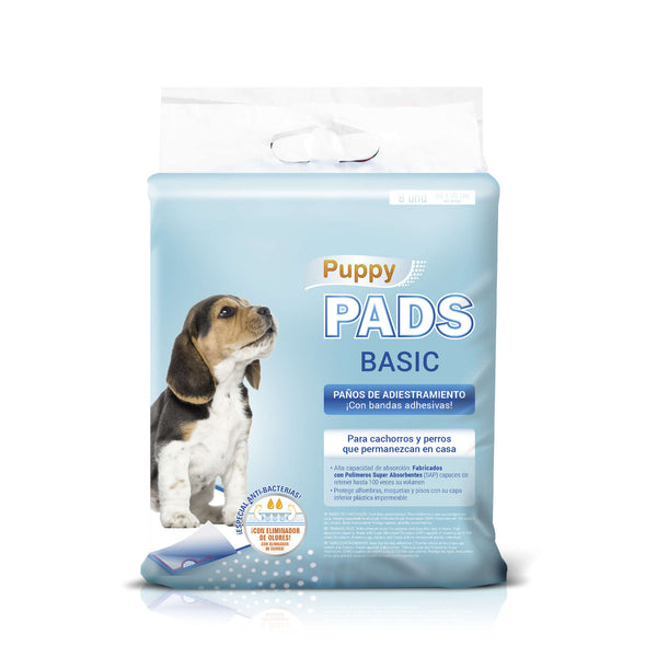 PUPPY PADS BASIC Paños de Adiestramiento  (60cm x 90cm)