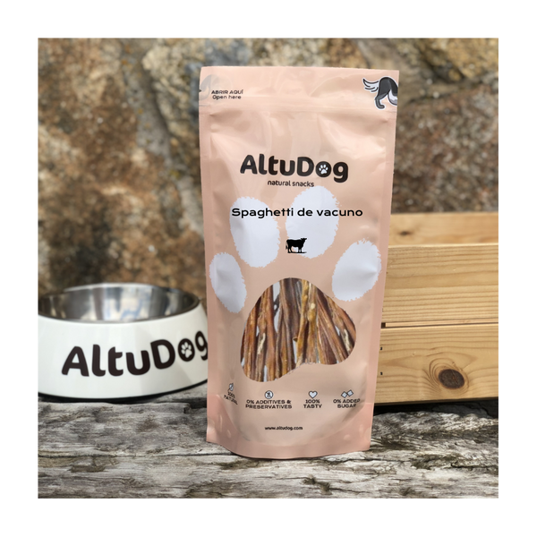 Altudog Spaghetti de vacuno 100g para perros
