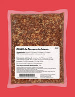 Guau and cat Raw Ternera 500gr |Barf Canarias|