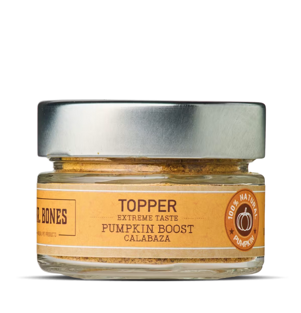 MR.BONES Topper de calabaza para perro y gato 100gr