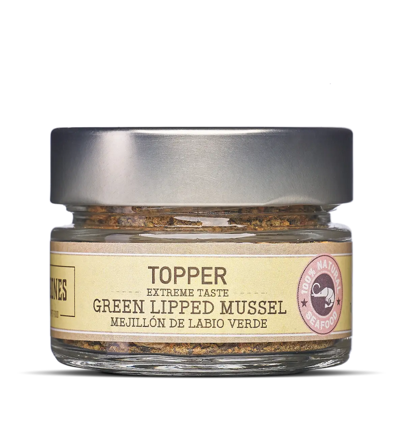 MR.BONES Topper de Mejillón de labio verde para perro y gato 100gr