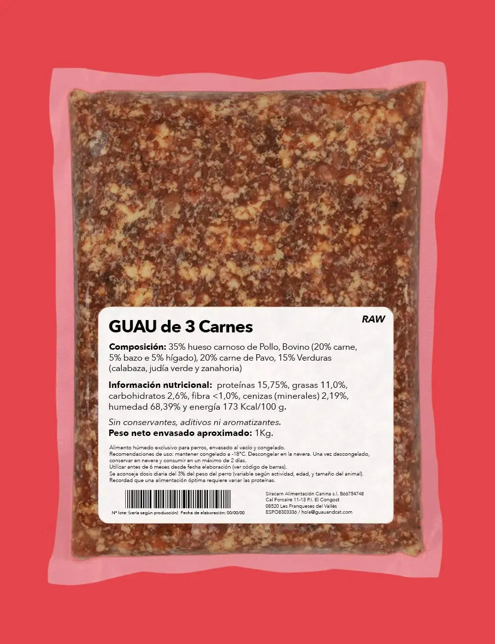 barf canarias guau and cat