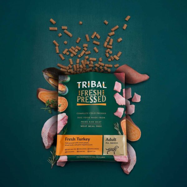 TRIBAL Cold Pressed Adult Turkey 12 kilos