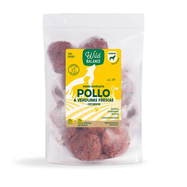 Wild Balance crudo pollo 1 Kilo