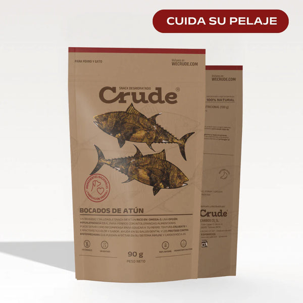CRUDE BOCADOS ATÚN 90GR