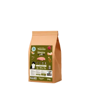 Silvestre, pienso NATUREXTRA de GATOS pollo 3kG