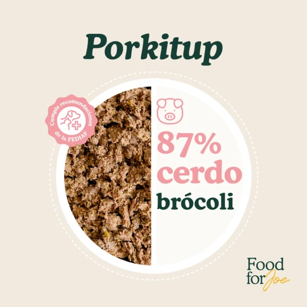 Porkitup - menú de cerdo para gatos 200g - Imagen 5