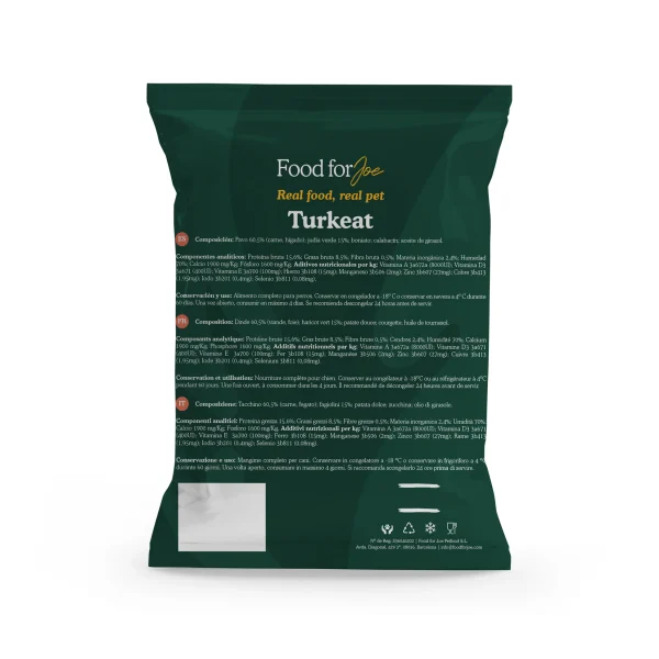 Giant Pollo -  perros Food For Joe 1200gr - Imagen 3