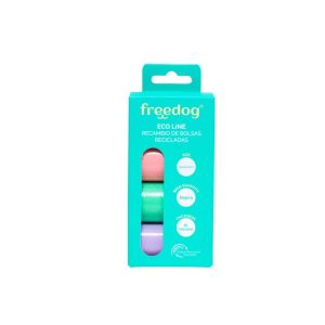 Bolsas recicladas de caca freedog 60und |Barf Canarias|