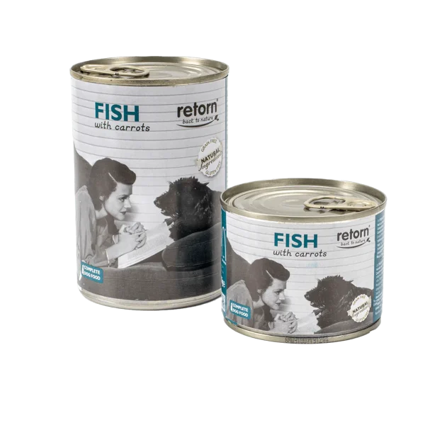 Lata Pescado y Zanahorias Retorn |Barf Canarias| 400gr