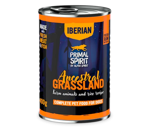 Lata Primal Spirit Cerdo 400gr |Barf Canarias|