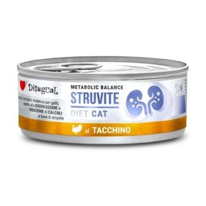 Lata Disugual gato estruvita pavo 85gr |Barf Canarias|