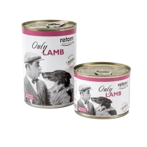 Lata Only Cordero Retorn |Barf Canarias| 185gr