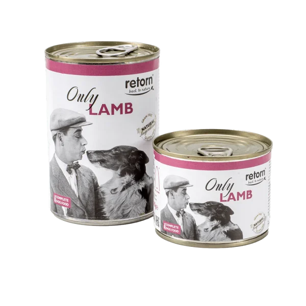Lata Only Cordero Retorn |Barf Canarias| 185gr