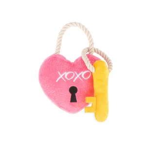 Peluche Love Bug te amo un candado, perros y gatos