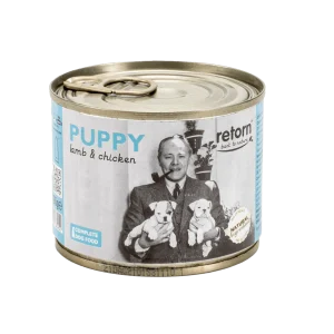 Lata puppy cordero y pollo Retorn |Barf Canarias| 185gr