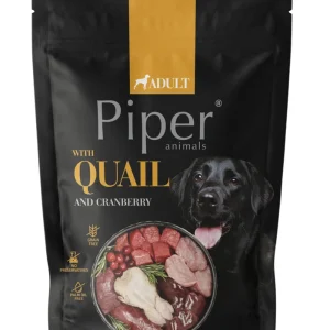 Piper pouch codorniz y arandanos 500gr |Barf Canarias|