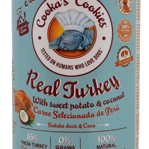 Comida humeda Real Turkey Cookas Cookies 400gr