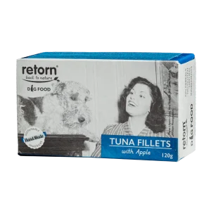 Filetes de Atún natural con Manzana |Barf Canarias|