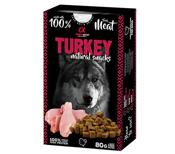 Natural Snack Alfa Spirit PAVO |Barf Canarias|