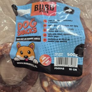 BUBU Aros de vacuno y pato 10cm |Barf Canarias|