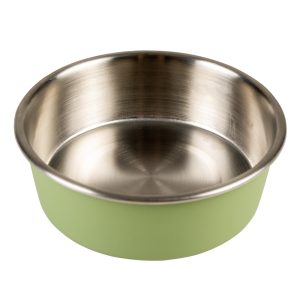 Comedero metalico duvo verde |Barf Canarias| L