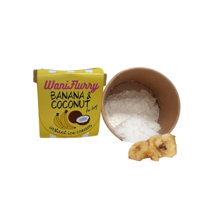 Helado de platano y coco |Barf Canarias| waniyanpi