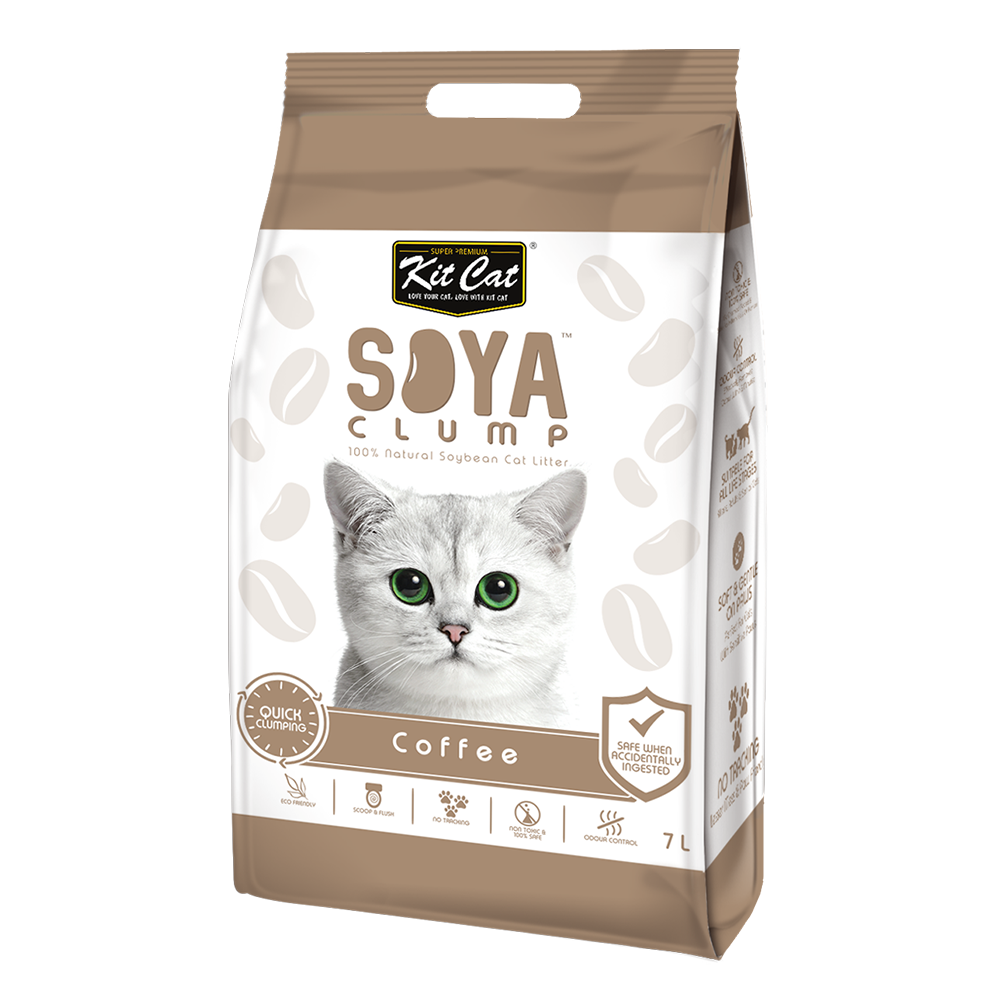 Soya clump coffee 7L.-Barf Canarias-