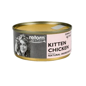 Lata gato retorn kitten pollo 80gr|Barf Canarias|