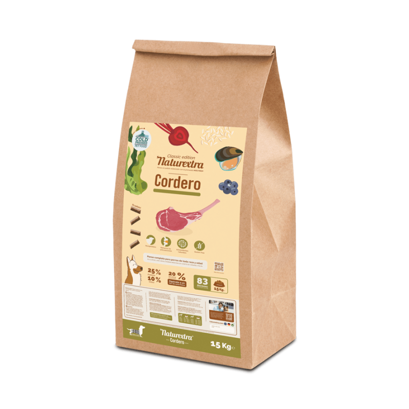 Naturextra cordero 15 kg |Barf Canarias|