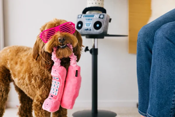 Peluche dog-phone , perros y gatos - Imagen 3