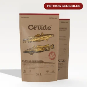 Filete de Merluza 60Gr CRUDE|Barf Canarias|