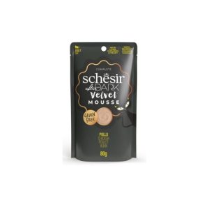 Schesir  mousse gatos pollo  80gr