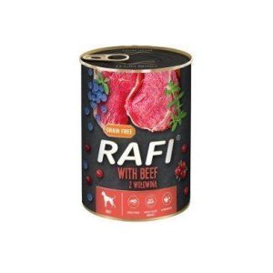 Latas Rafi sin cereales con ternera 400gr |Barf Canarias|