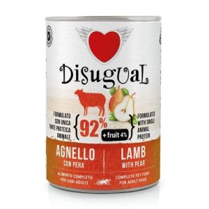 Disugual Cordero y Pera 400gr |Barf Canarias|