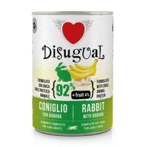 Disugual Conejo y Platano 400gr |Barf Canarias|
