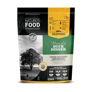 Menu Pato 1Kg Natures foods. hamburguesas