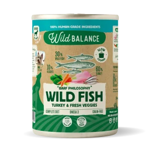 Lata Wild Balance 400gr WILD FISH