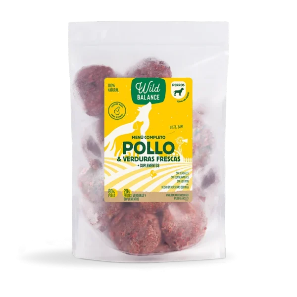 Wild Balance crudo pollo 1 Kilo