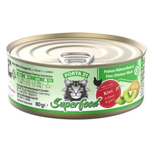 lata pollo y kiwi porta 21, gato 80gr