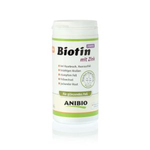 Biotina + Zinc para perros y gatos  260gr ANIBIO