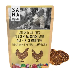 Burger pollo con arandanos 100gr  | Barf Canarias |