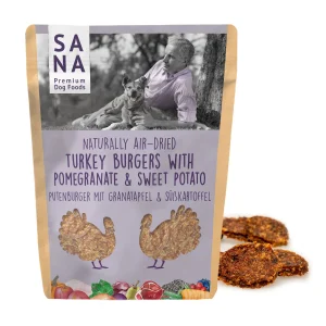 Burger pavo con granada y batata 100gr  | Barf Canarias |