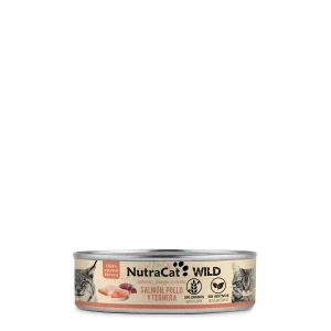 Nutra Cat Salmon, polllo y ternera 80grm