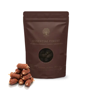 Salchichas de Salmon y perejil |Barf Canarias|